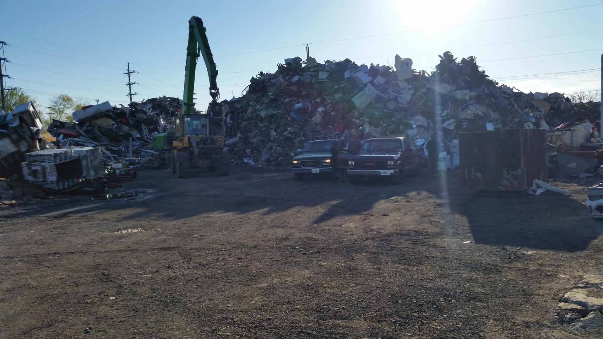Scrap Pick Up — Machines On Work in Chicago Heights, IL Scrap Pick Up — Machines On Work in Chicago Heights, IL