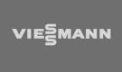 Das Logo von Viemann ist weiß auf grauem Hintergrund.