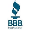 BBB logo with teal flame icon and the tagline “Start With Trust”