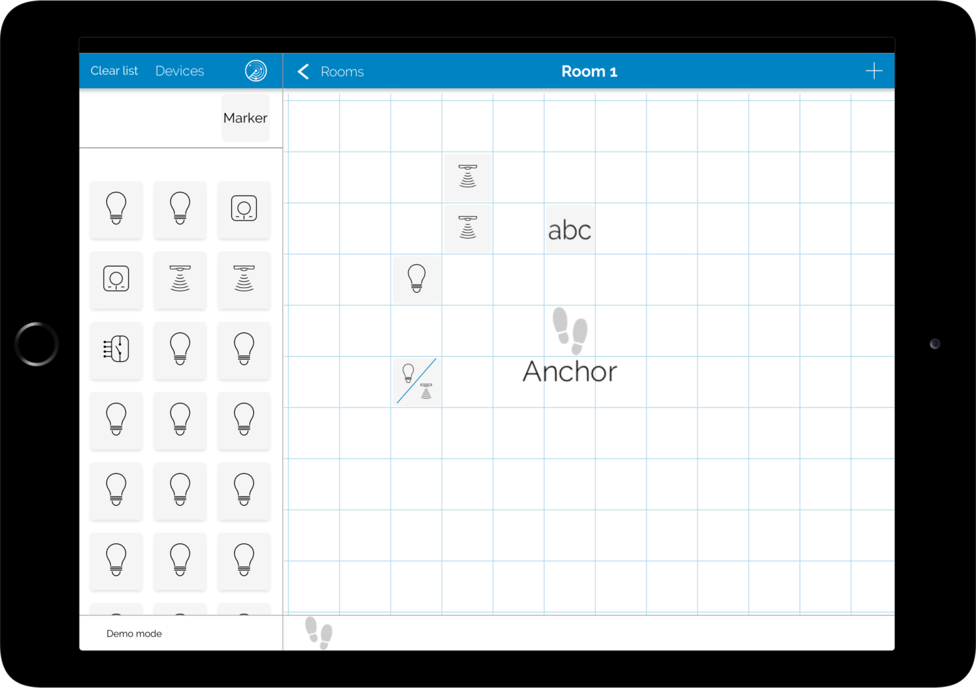 Mymesh App - assign positions