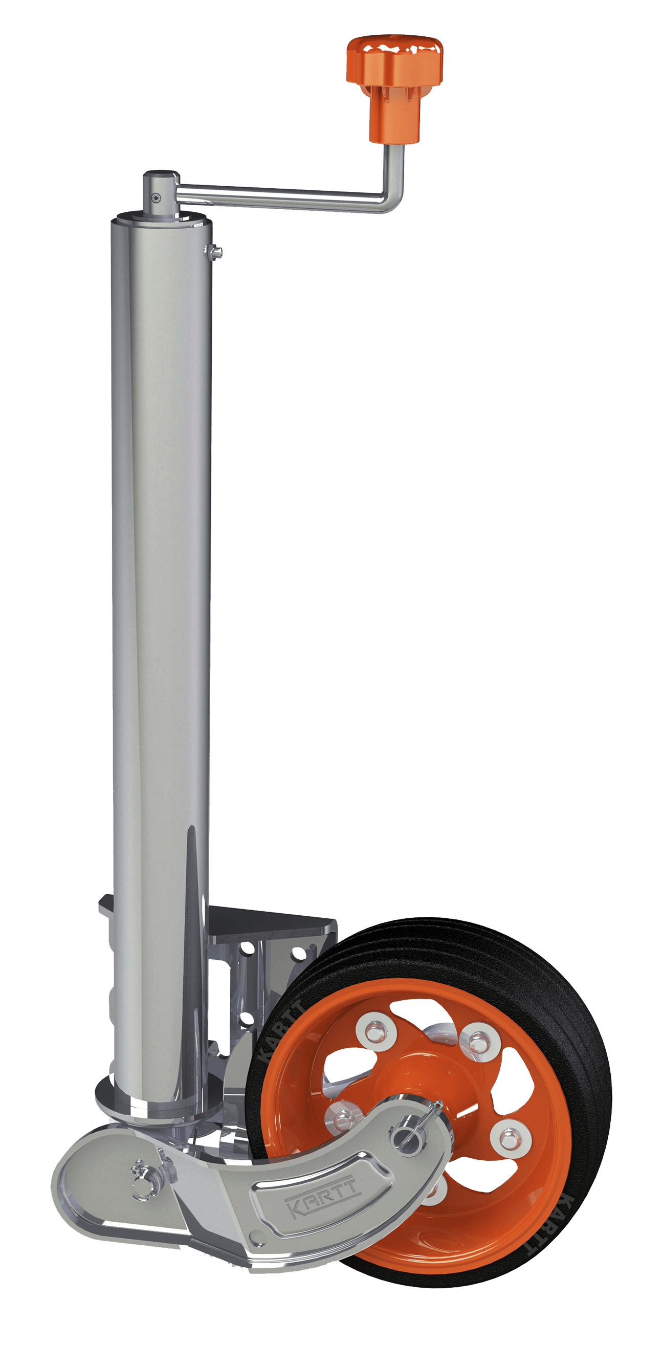 heavy duty jockey wheel 60mm by kartt roue jockey