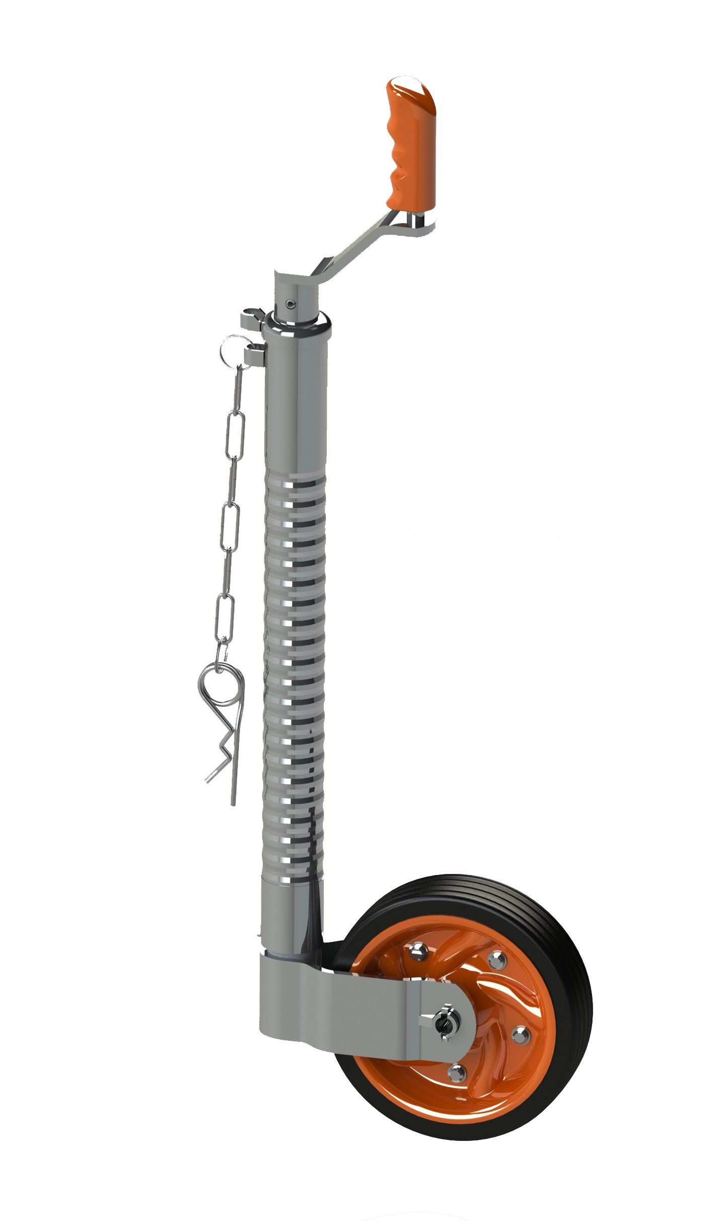 Ribbed/Serrated 48mm Jockey Wheel heavy duty jockey wheel