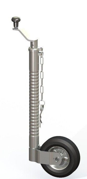 ribbed commercial jockey wheel
