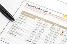 account and payroll sheet