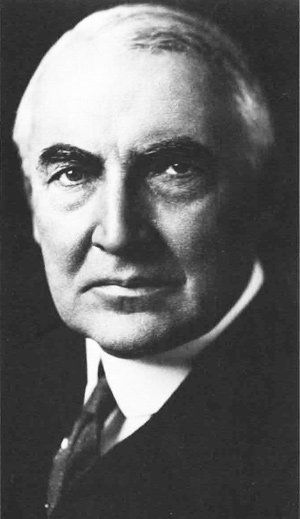 President Warren G. Harding