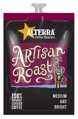 <span>Artisan Roast</span>Medium and bright blend.