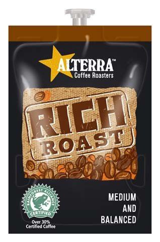 <span>Rich Roast</span>Medium bodied, fruity and sweet.