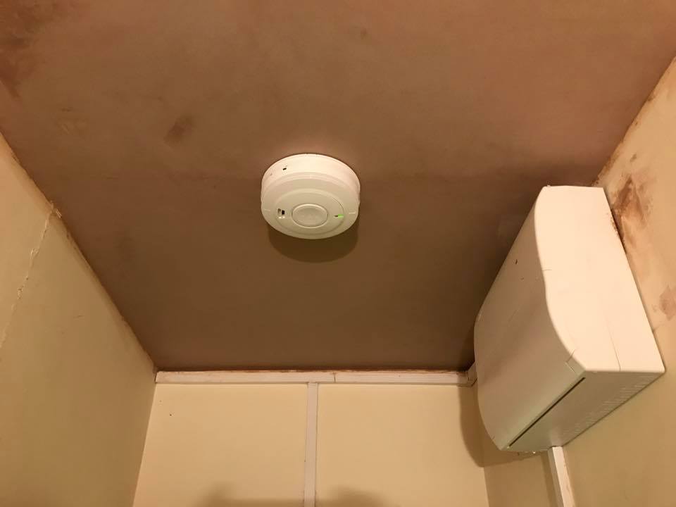 Domestic plastering