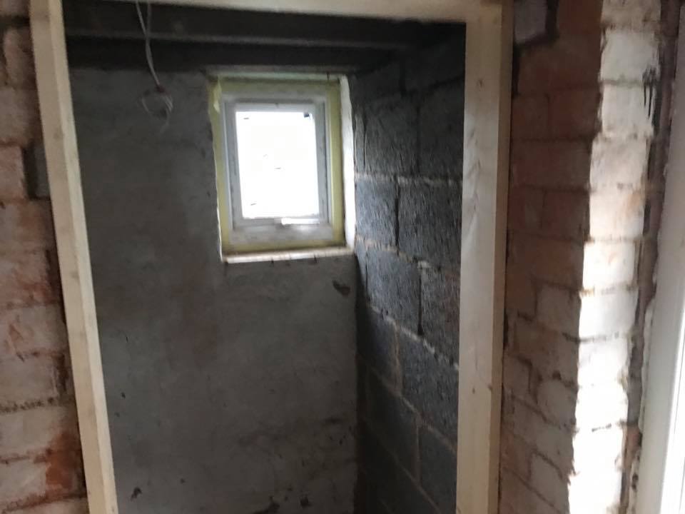 Window plastering