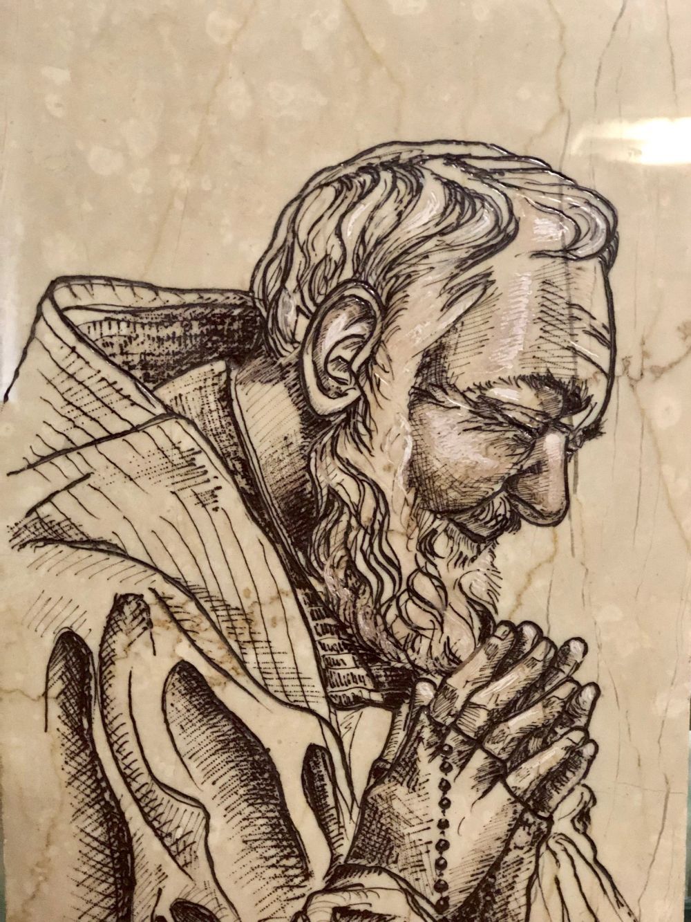 Opere d'arte su marmo