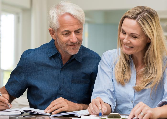 Couple Discussing — Insurance in Port Orange, FL