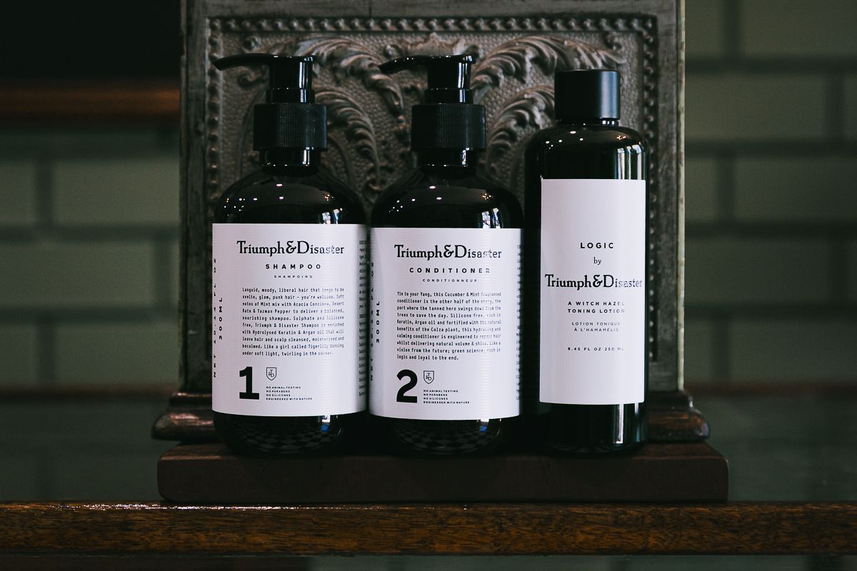 Triumph & Disaster Products — Bangalow Barber Shop in Bangalow NSW