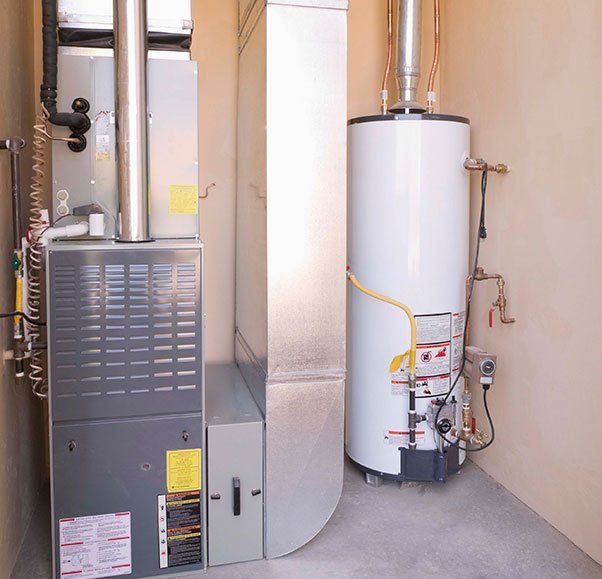 Furnace system product on display in Albany, OR