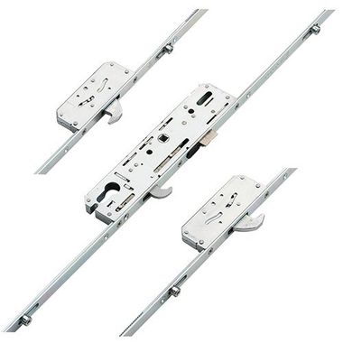Protector latch, hooks and rollers