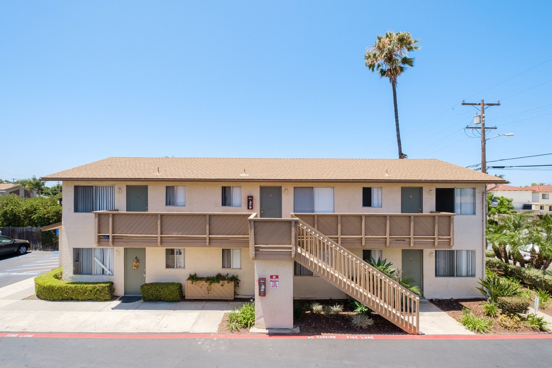 Apartment exterior