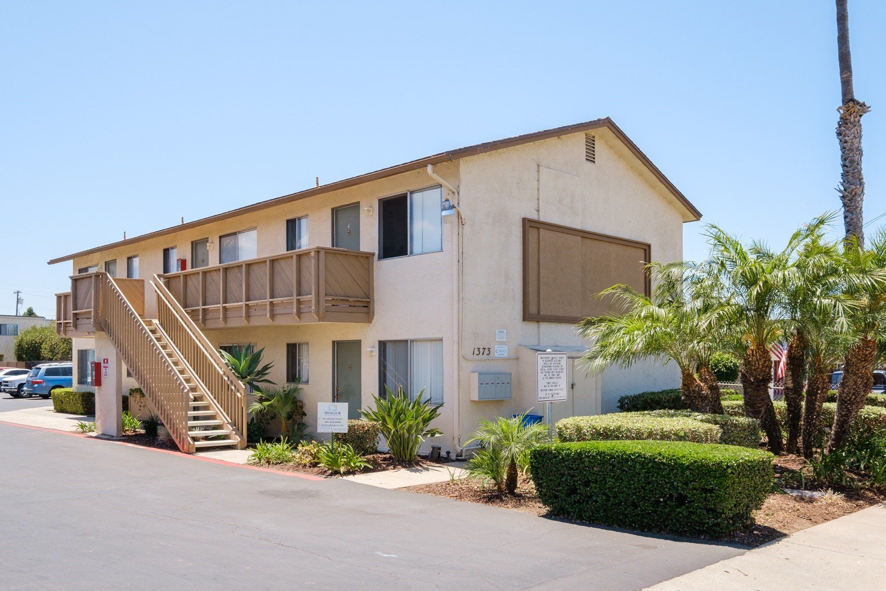 Apartment exterior