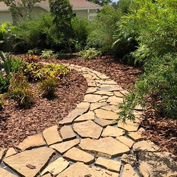 Stone Path Landscaping — Lakewood Ranch FL — Emerald Green of Bradenton Stone Path Landscaping — Lakewood Ranch FL — Emerald Green of Bradenton