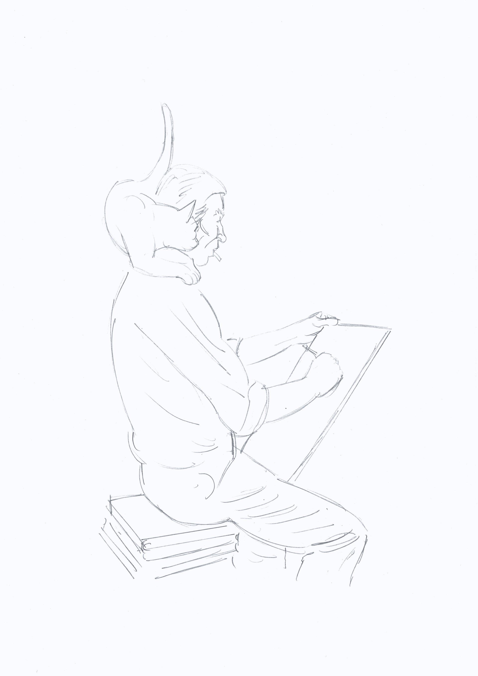 schets Hergé