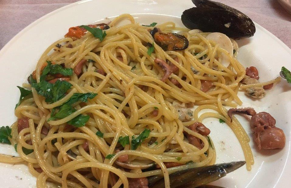 primo con frutti di mare