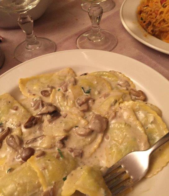 ravioli ai funghi