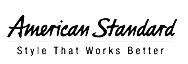 A black and white logo for american standard style that works better.