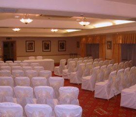 white chair covers