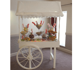 wedding sweetie trolley