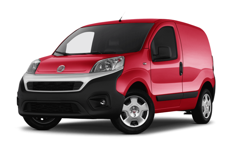 Furgone rosso Fiat