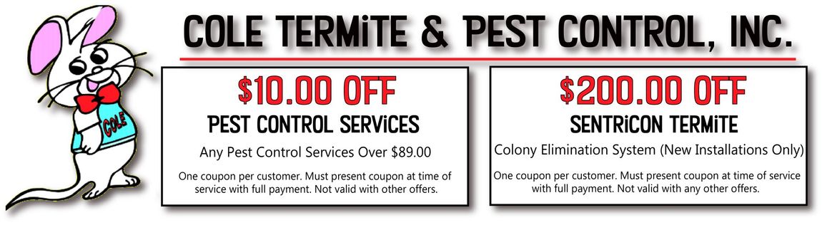 Cole Pest Control coupons