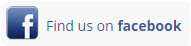 Facebook logo with the text