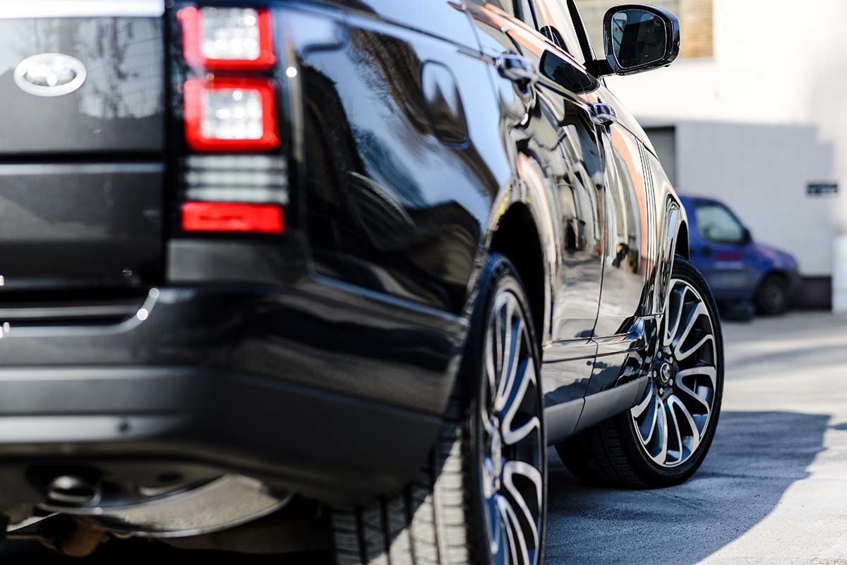 black car