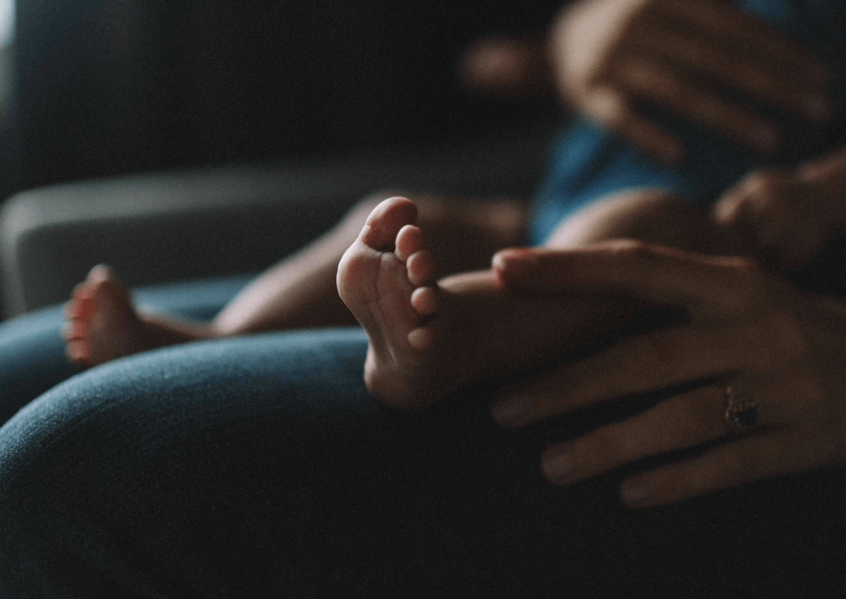 baby's foot
