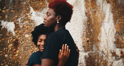 mother and daughter