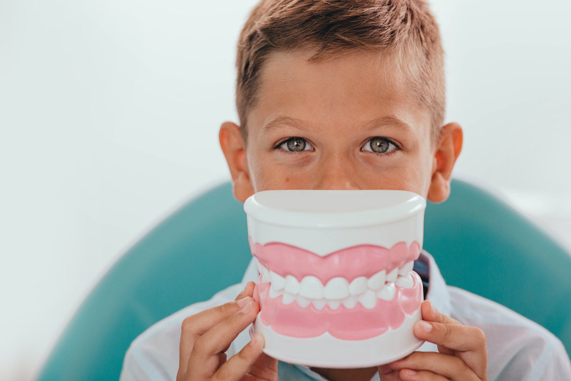 Kid Playing — Albuquerque, NM — Aragon Pediatric Dentistry