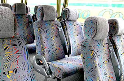 Monaro Coaches inside of coach Monaro Coaches inside of coach