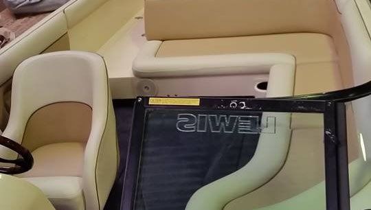 Closer look of upholstery — Simmons Glass & Trim In Bathurst, NSW