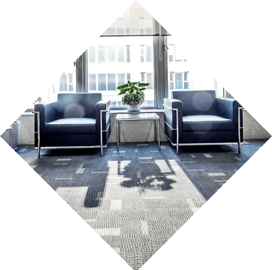 Office carpet cleaned