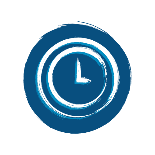 brush type clock icon