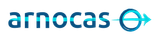 arnocas dark text logo