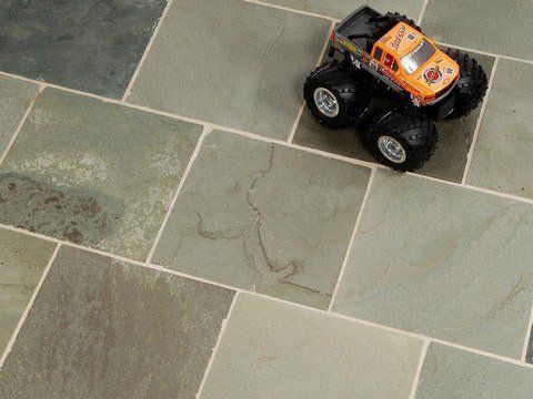 Natural stone slate