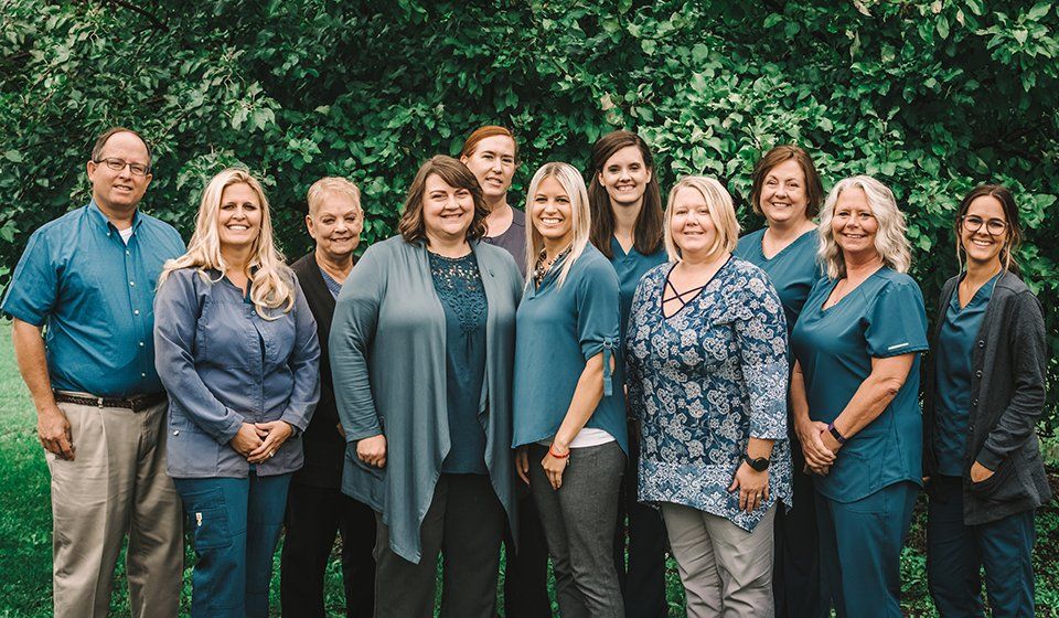 Peter Garachow with staff — Wyoming, MI — Dental South Peter Garachow with staff — Wyoming, MI — Dental South