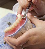 Creating denture — Wyoming, MI — Dental South Creating denture — Wyoming, MI — Dental South