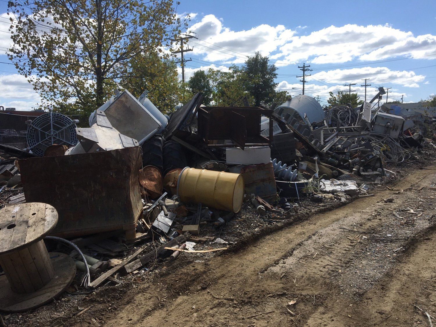 Drums And Other Appliances Scrap Metal — Richmond, VA — Dominion Salvage Inc
