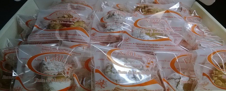 prodotti dolciari realizzati con mandorle siciliane