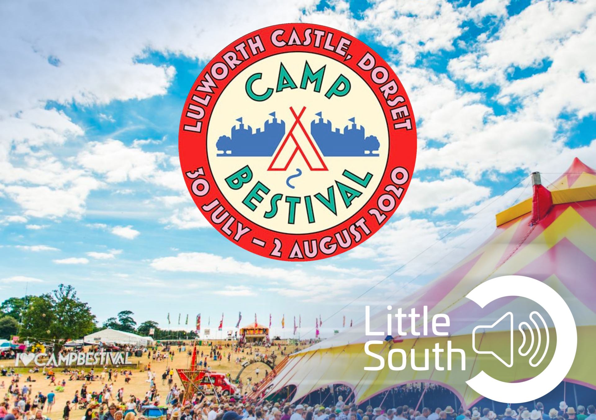 A poster for the little south camp festival