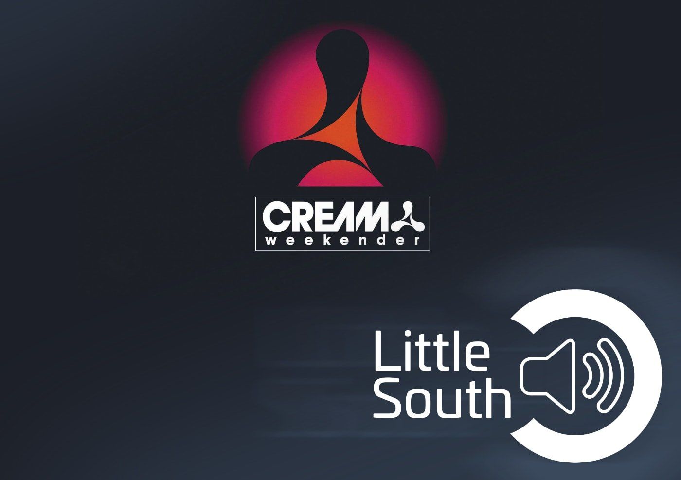 A logo for creama next to a logo for little south