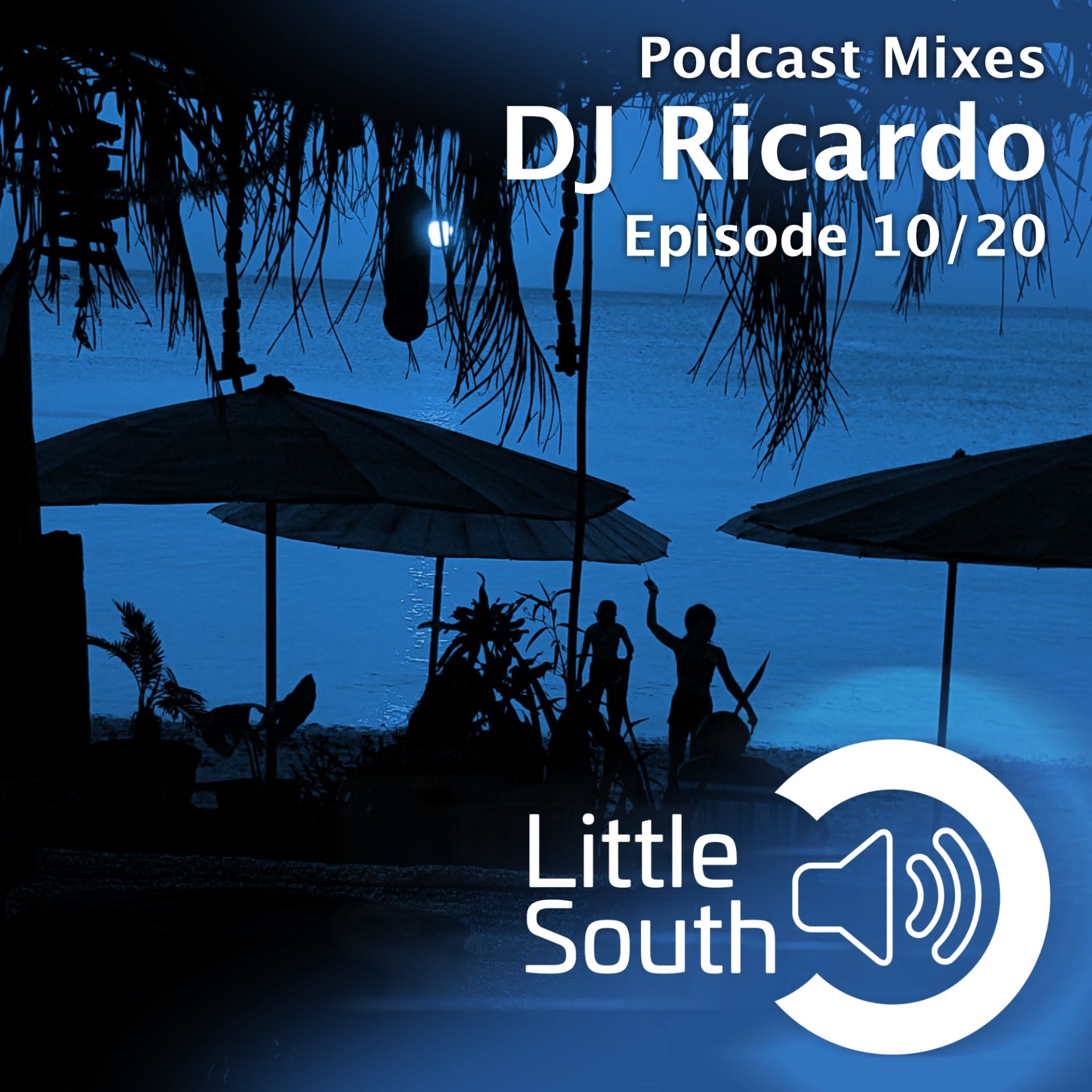 A poster for podcast mixes by dj ricardo