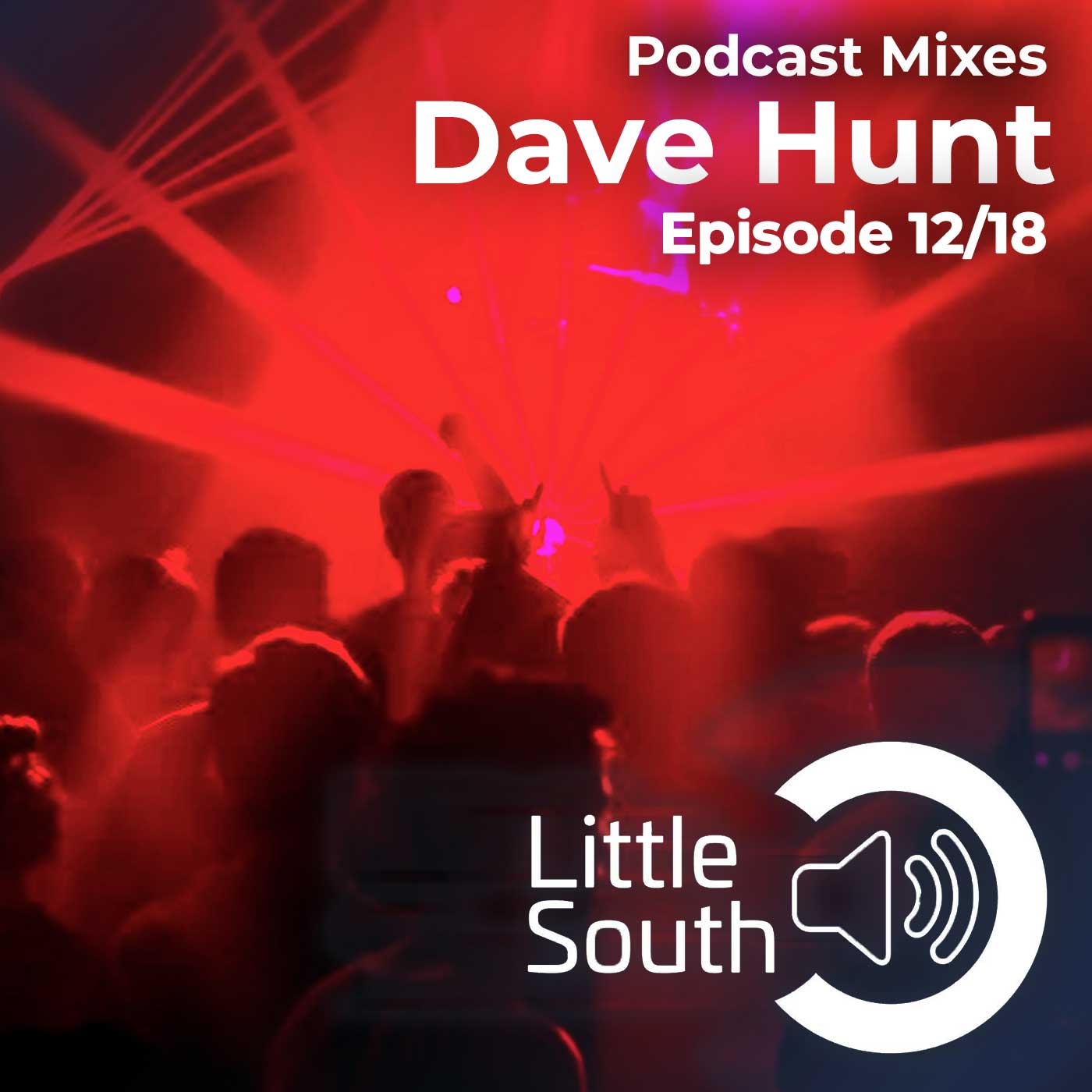 A poster for podcast mixes by dave hunt