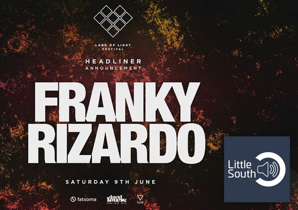 A poster for franky rizardo on saturday june 9th