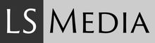 Little South Media A black and white logo for ls media